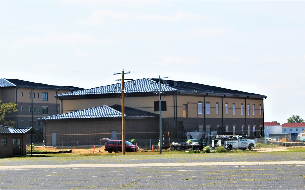 September 2023 construction operations of $11.96 million transient training brigade headquarters at Fort McCoy