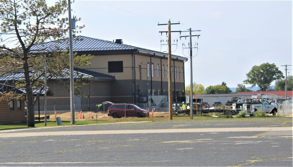 September 2023 construction operations of $11.96 million transient training brigade headquarters at Fort McCoy