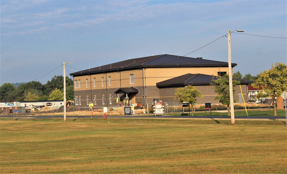 September 2023 construction operations of $11.96 million transient training brigade headquarters at Fort McCoy