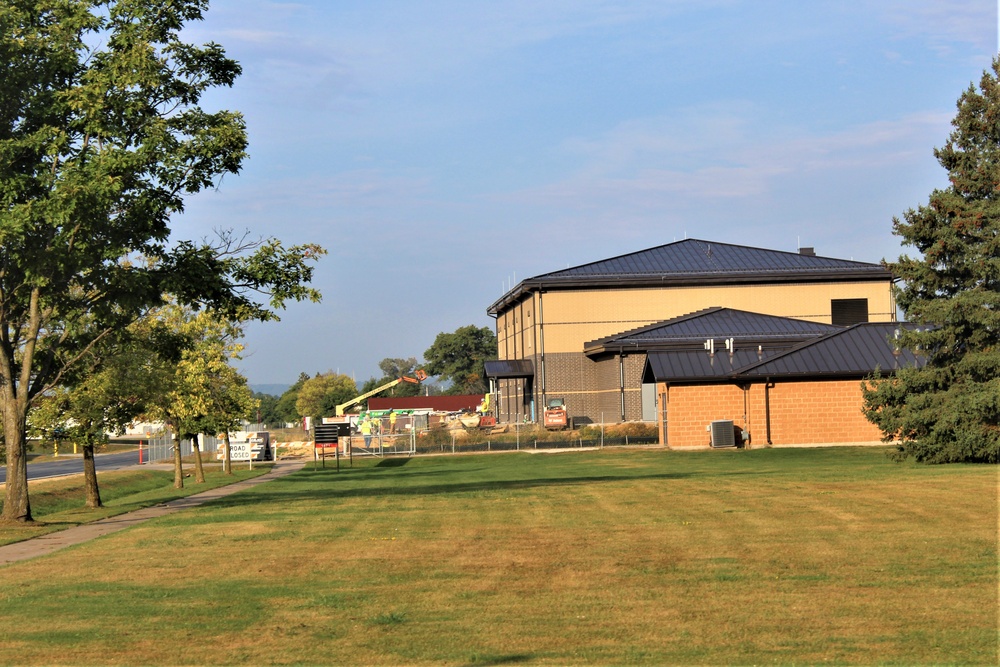 September 2023 construction operations of $11.96 million transient training brigade headquarters at Fort McCoy