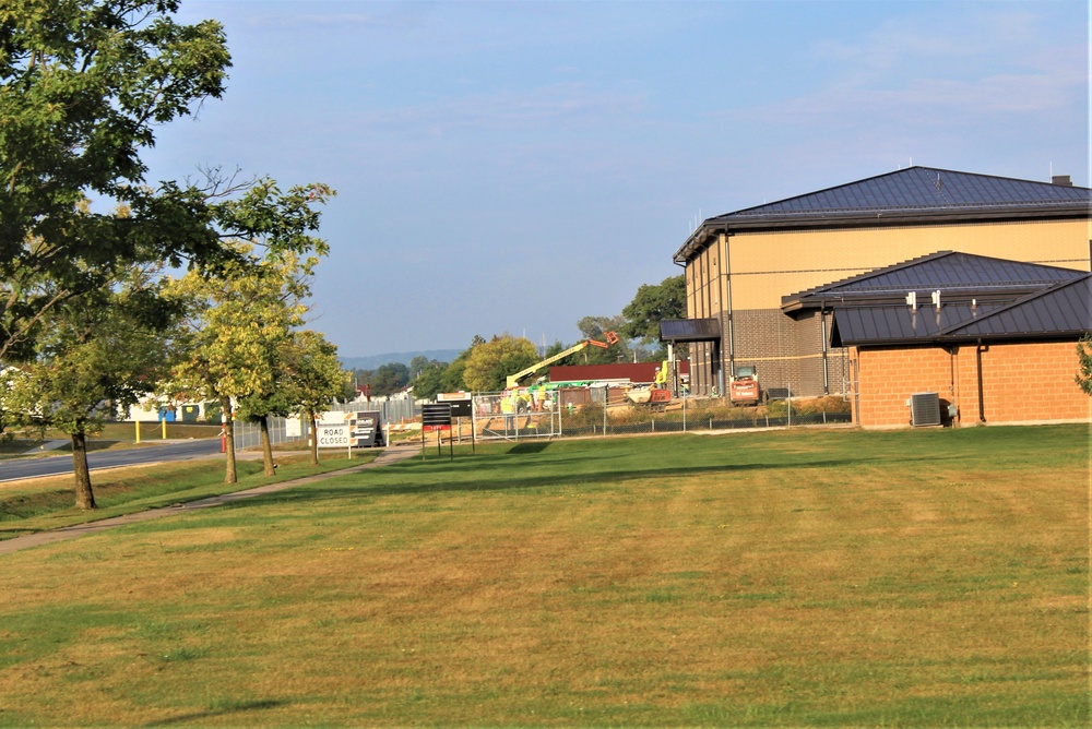 September 2023 construction operations of $11.96 million transient training brigade headquarters at Fort McCoy