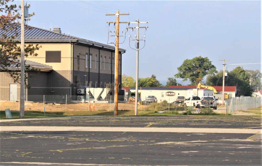 September 2023 construction operations of $11.96 million transient training brigade headquarters at Fort McCoy