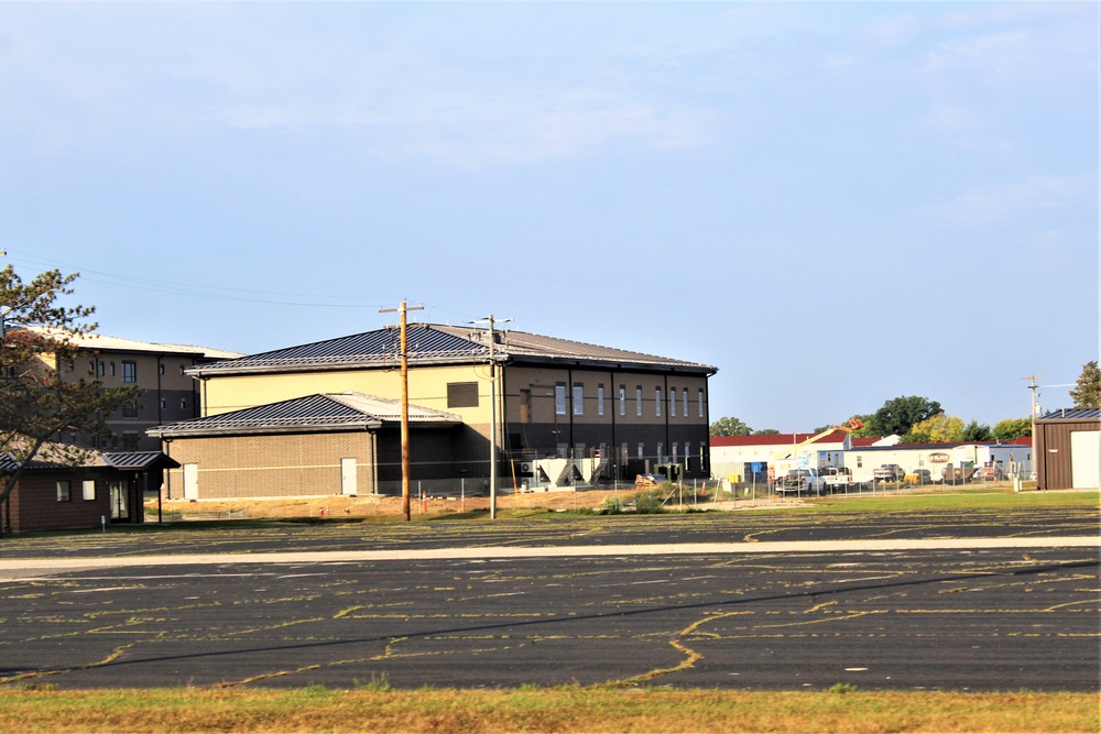 September 2023 construction operations of $11.96 million transient training brigade headquarters at Fort McCoy