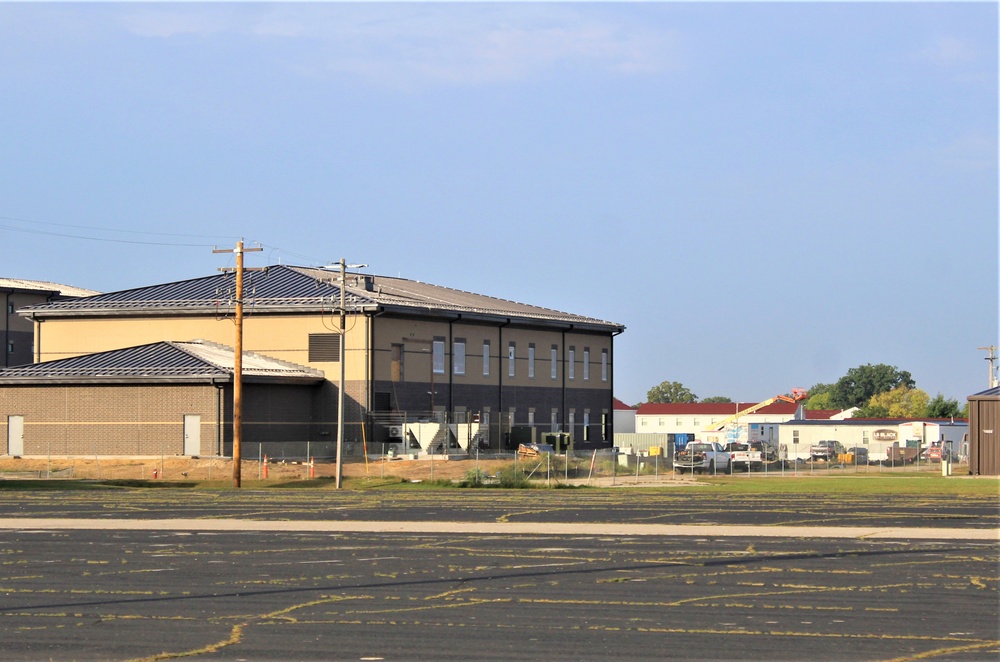 September 2023 construction operations of $11.96 million transient training brigade headquarters at Fort McCoy