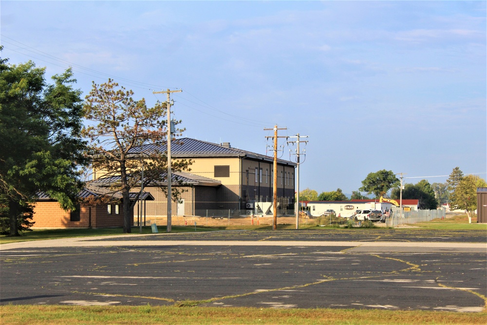 September 2023 construction operations of $11.96 million transient training brigade headquarters at Fort McCoy