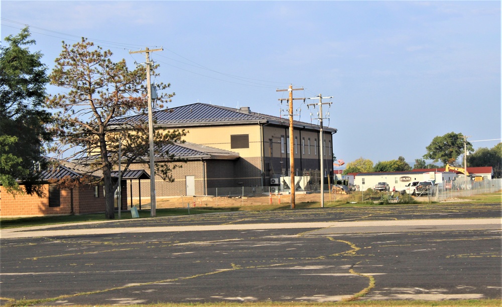 September 2023 construction operations of $11.96 million transient training brigade headquarters at Fort McCoy