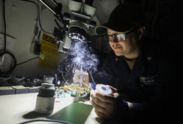 West Palm Beach, Florida Native Serves Aboard USS Dewey While Conducting Operations in the Philippine Sea
