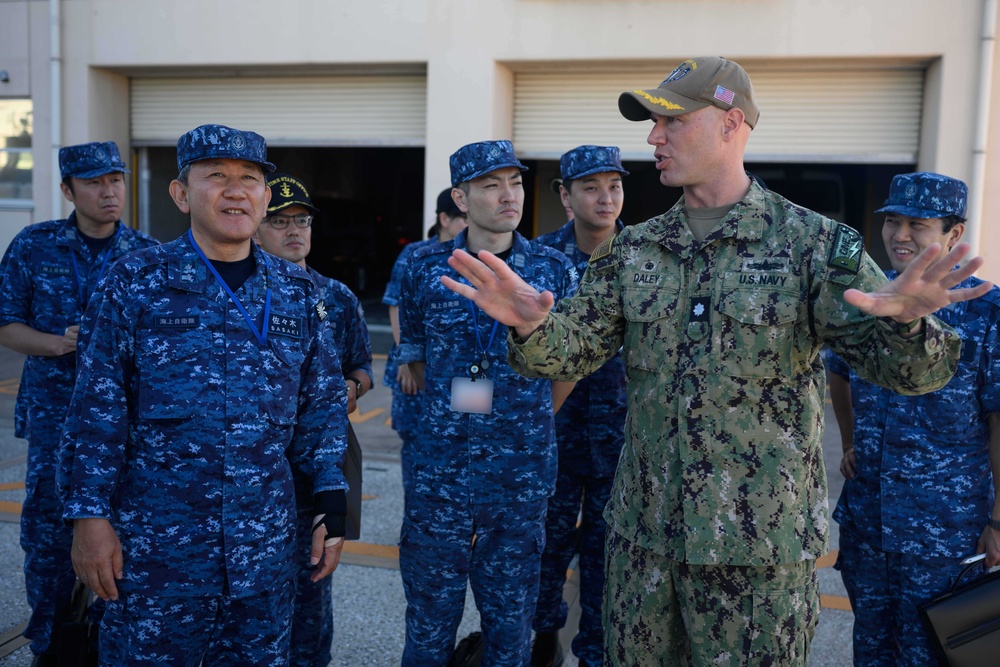 JMSDF Tours Unmanned Surface Vessel Ranger