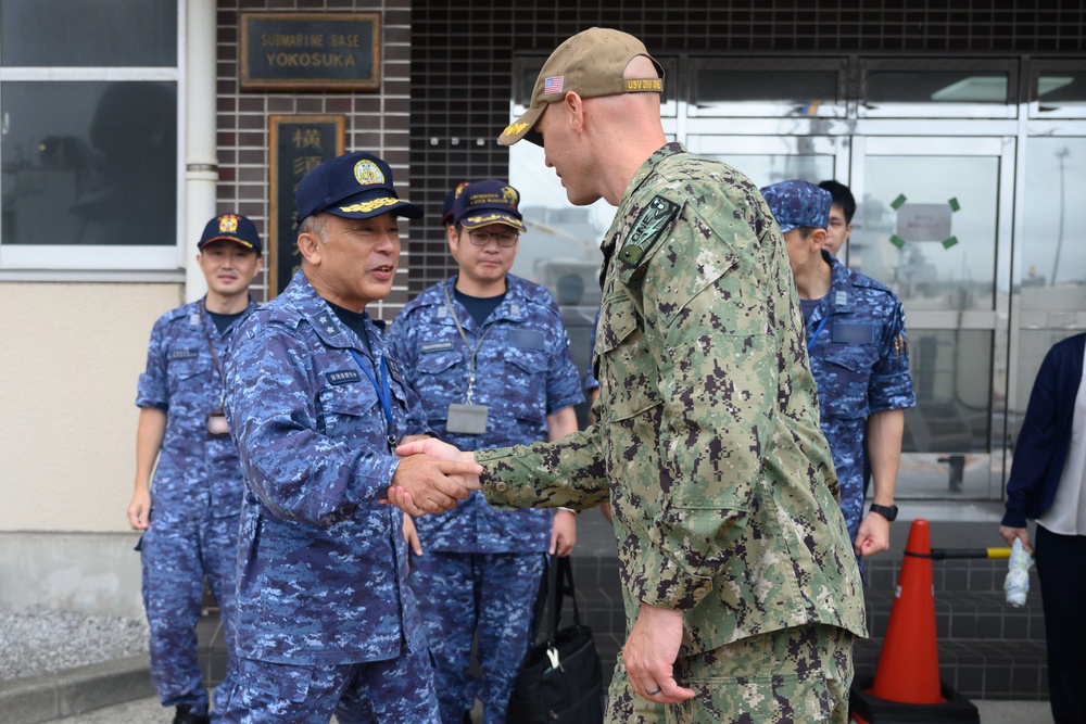 JMSDF Tours Unmanned Surface Vessel Ranger