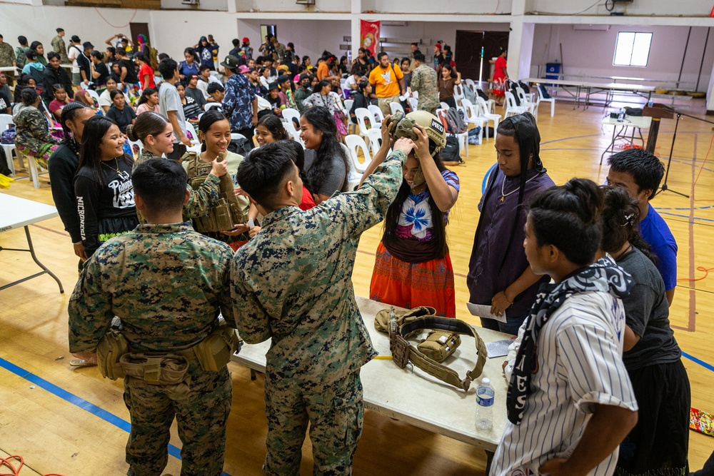 KM23: Chuuk High School Recruiting Event