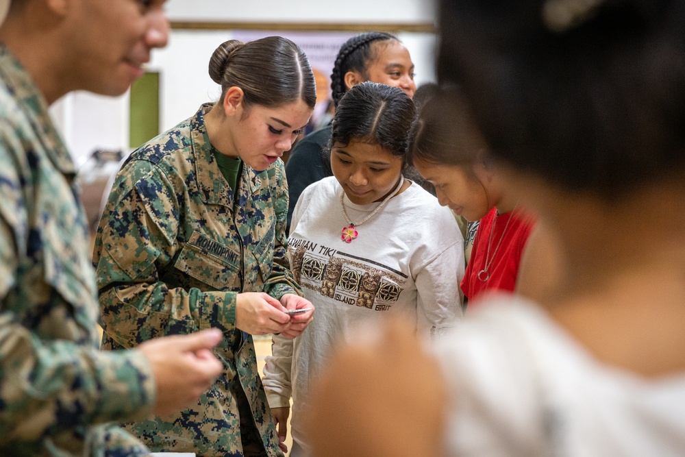 KM23: Chuuk High School Recruiting Event