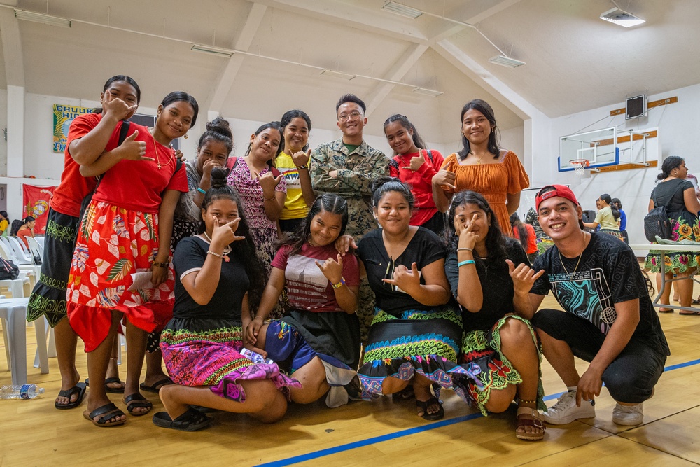 KM23: Chuuk High School Recruiting Event