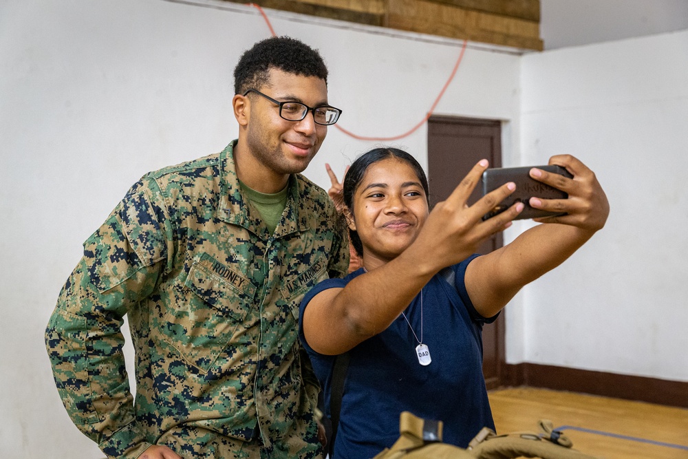 KM23: Chuuk High School Recruiting Event