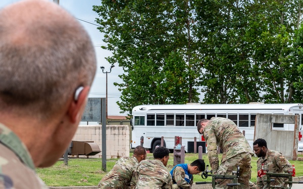 Surgeon General immerses with Mustang Medics, talks AFMED