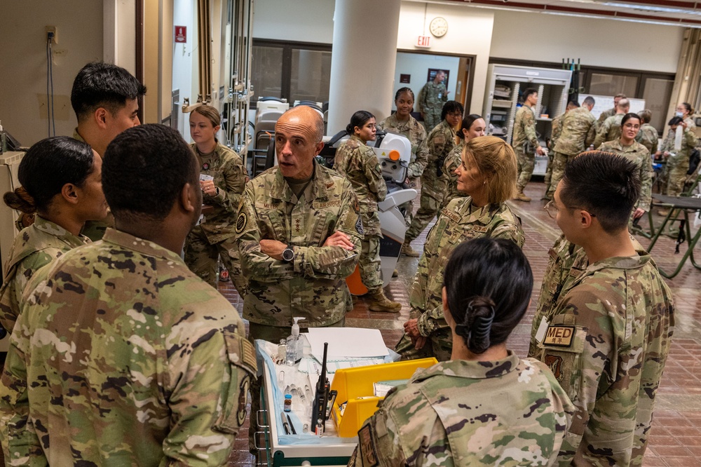 Surgeon General immerses with Mustang Medics, talks AFMED