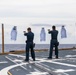 USS Ralph Johnson conducts gun shoot.