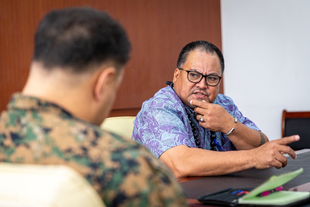 KM23: Koa Moana Marines Debrief Chuuk Governor