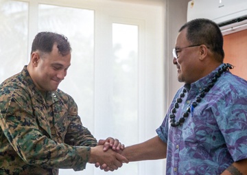 KM23: Koa Moana Marines Debrief Chuuk Governor