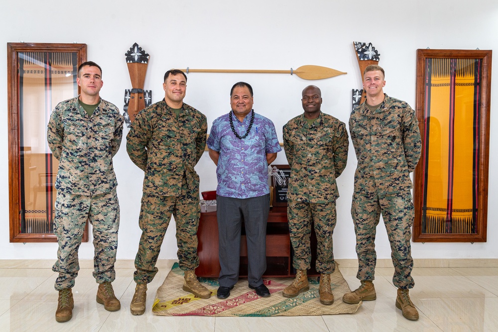 KM23: Koa Moana Marines Debrief Chuuk Governor