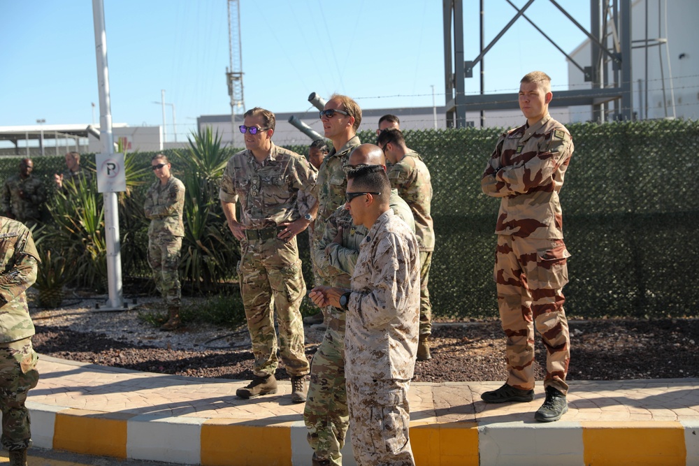 Coalition Forces Flag Raising Ceremony