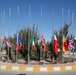 Coalition Forces Flag Raising Ceremony