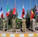 Coalition Forces Flag Raising Ceremony