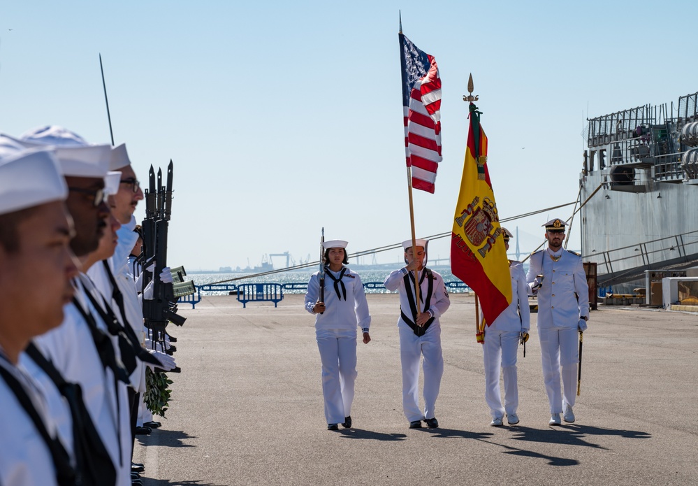 NAVSTA Rota Holds Ceremony for 70th Anniversary of Installation's Formal Agreement