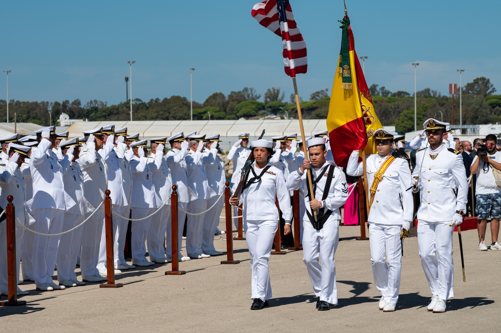 NAVSTA Rota Holds Ceremony for 70th Anniversary of Installation's Formal Agreement