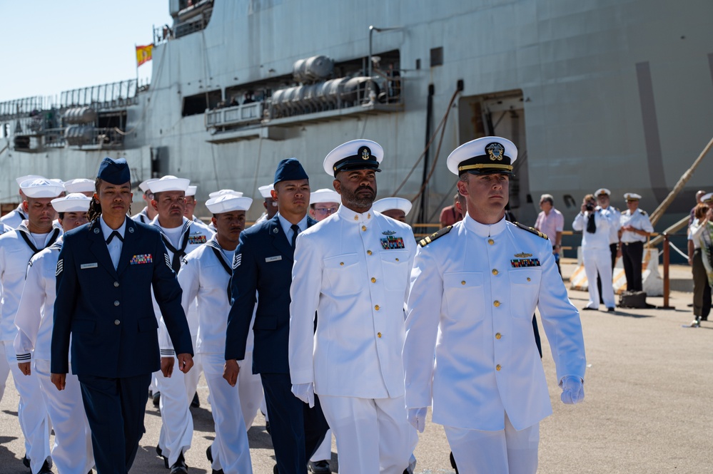 NAVSTA Rota Holds Ceremony for 70th Anniversary of Installation's Formal Agreement