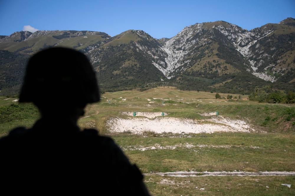 SETAF-AF Soldiers conduct weapons qualifications