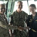 Commander of Coalition Task Force Sentinel Visits Sailors Aboard USS Indianapolis