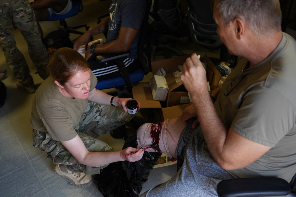 378th EMDS prepares for MASCAL exercise