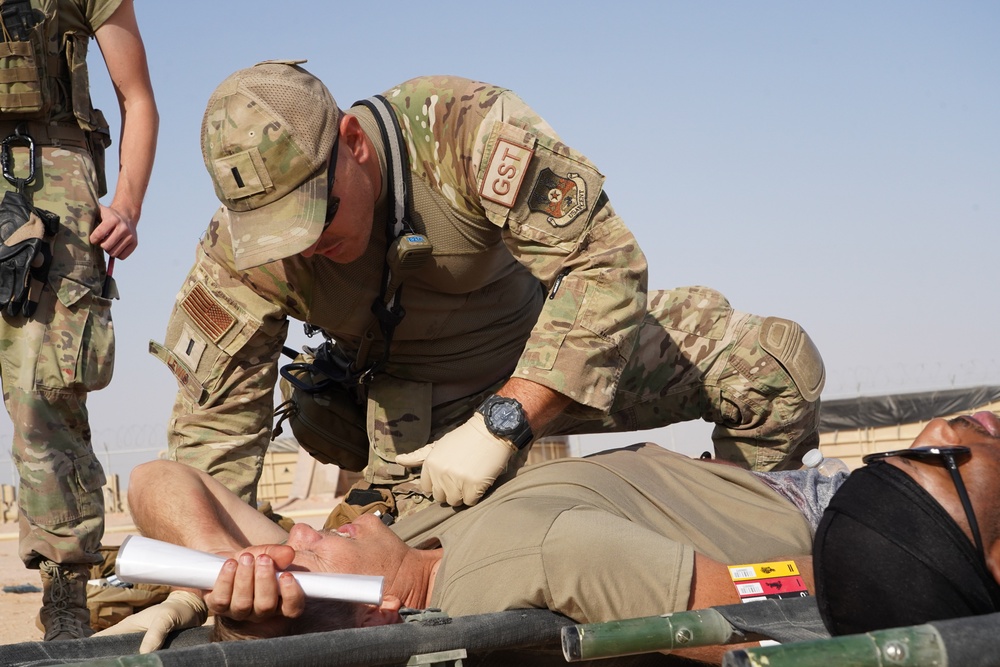 378th EMDS conducts MASCAL exercise