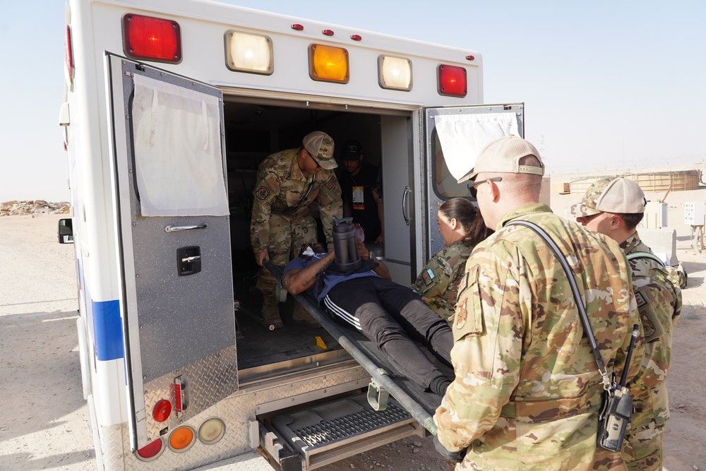 378th EMDS conducts MASCAL exercise