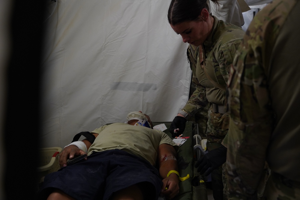 378th EMDS conducts MASCAL exercise