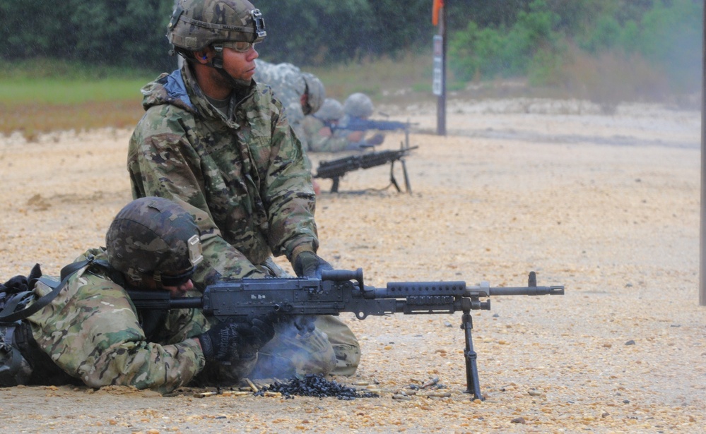 Fort Dix- 327 QM BN, M249 SAW Familiarization