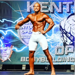1st TSC bodybuilder is naturally 'stage ready'