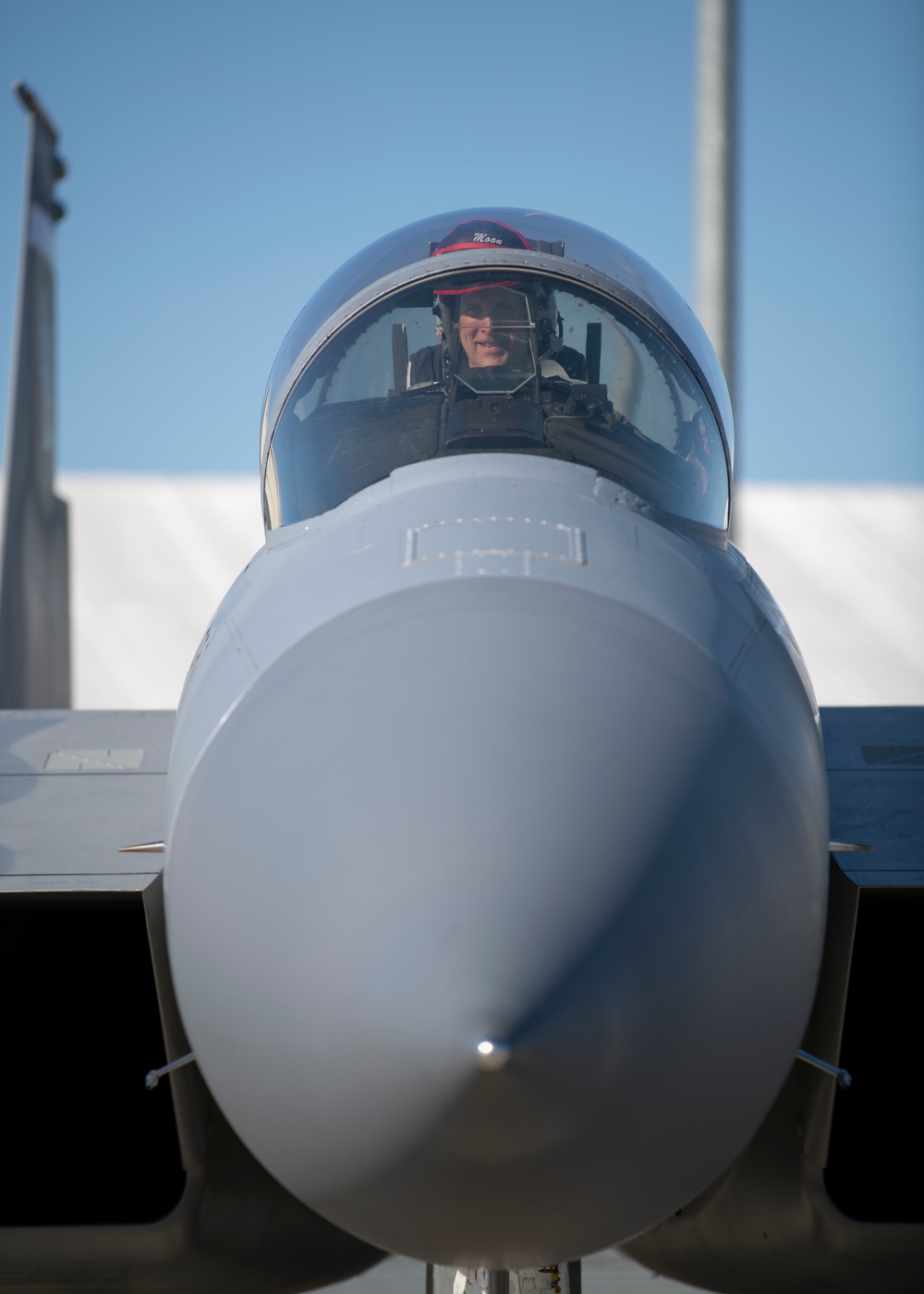 104FW commander reaches 3000 flying hours in F-15