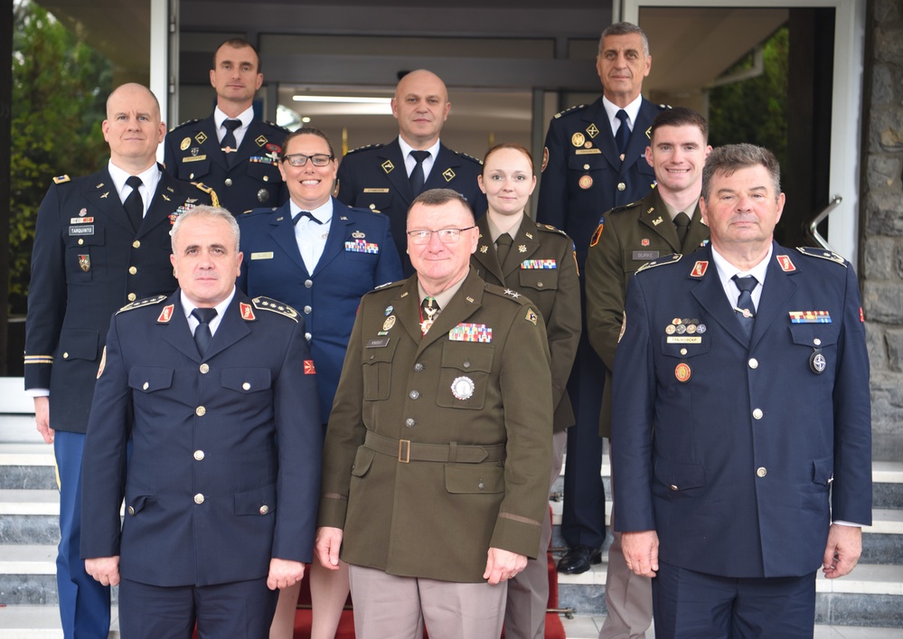 Vermont National Guard delegation visits North Macedonia
