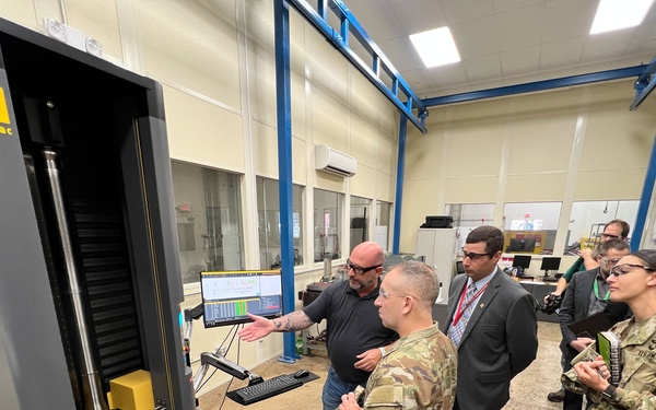 TACOM commanding general gets view of modernization at Watervliet Arsenal