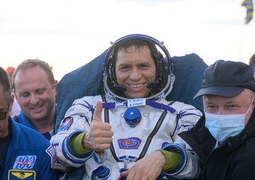 Army astronaut returns from ISS