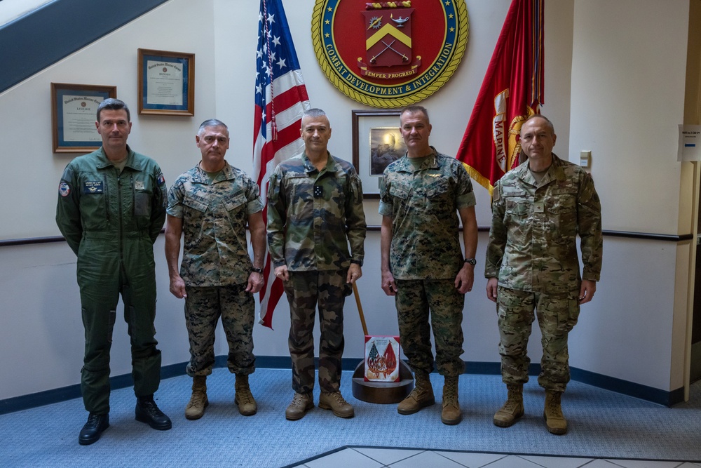 French Chief of Defence Staff visits Marine Corps Base Quantico