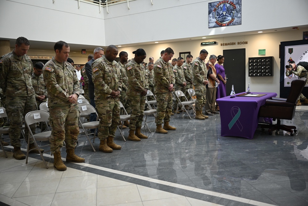 Proclamation signifies commitment to suicide prevention