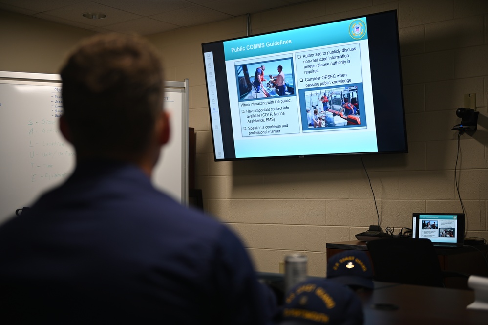 Tactical Coxswain Training with Coast Guard Station Portsmouth