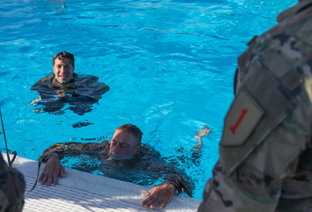 601st Drown Proof Training