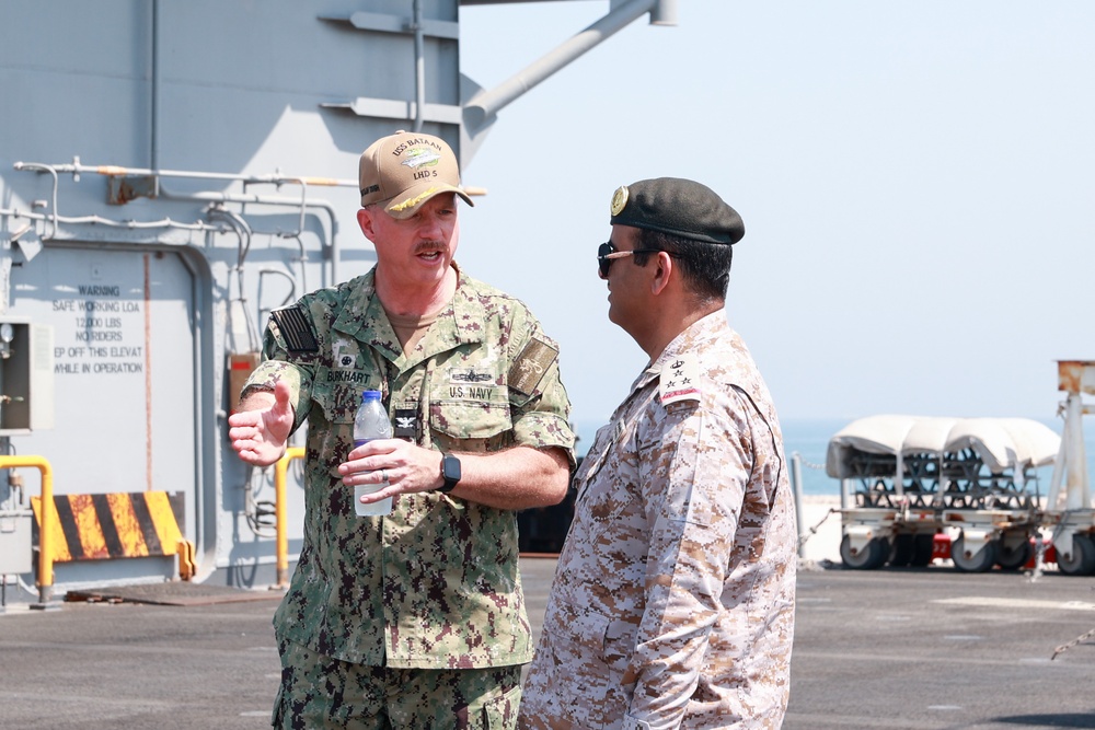 Royal Saudi Navy Visits USS Bataan