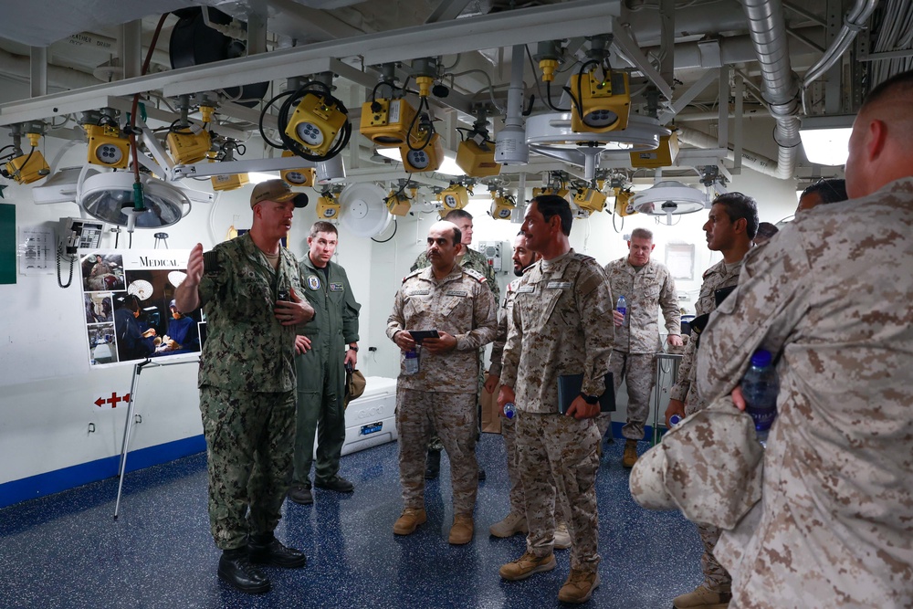 Royal Saudi Navy Visits USS Bataan