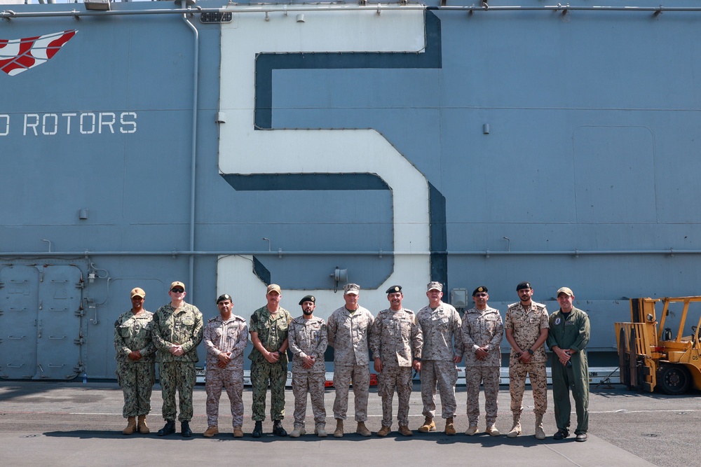 Royal Saudi Navy Visits USS Bataan