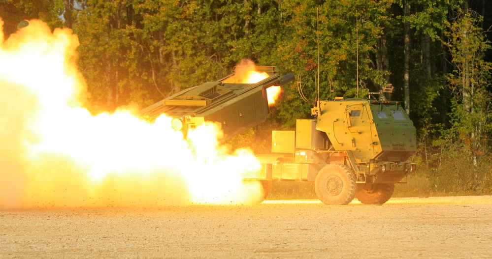 HIMARS crews conduct live-fire exercise with NATO allies in Estonia