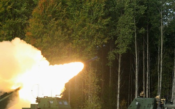 HIMARS crews conduct live-fire exercise with NATO allies in Estonia
